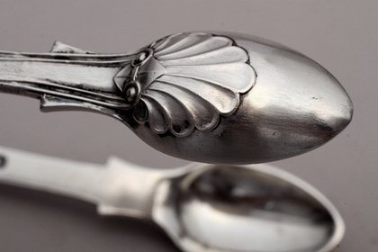 Cape Silver Sugar Tongs